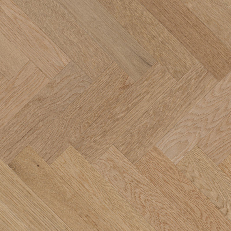 Herringbone - White Oak Eleanor Exclusive Brushed