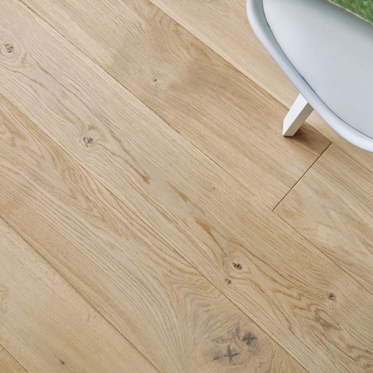 French White Oak Engineered Panaget Flooring 9/16